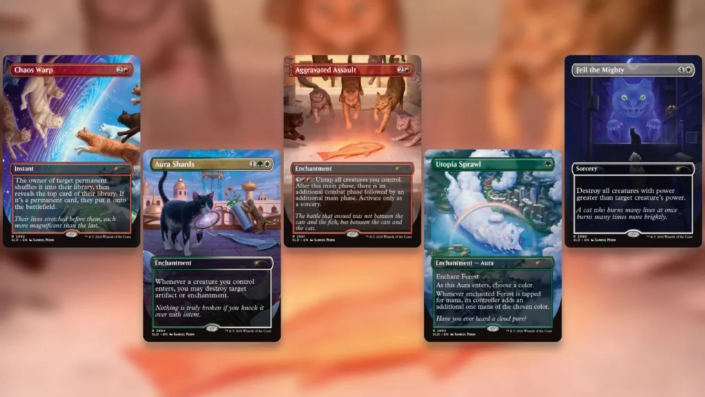Cats of Chaos Secret Lair MTG: valore 46€ a 30€ | CarteMagic