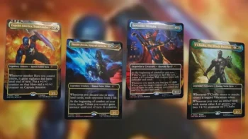 Ritorno delle Action Figure MTG Marvel Super Heroes con Commander Promos