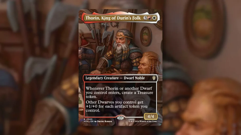 Thorin, King of Durin’s Folk: Il Miglior Commander Nano per Creare Tesori Thorin, King of Durin’s Folk: Il Miglior Commander Nano per Creare Tesori