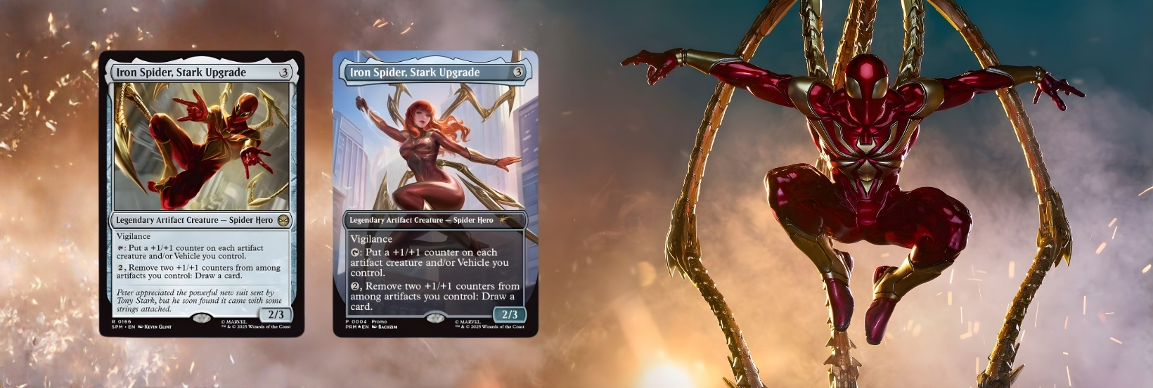 Iron Spider Stark Upgrade: Combo Infinite in MTG