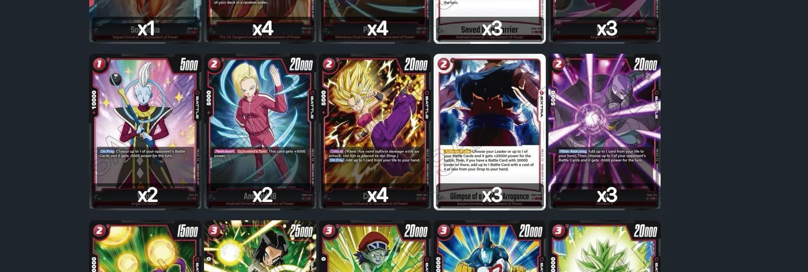 dragon ball super card game tier list Meta Dragon Ball Super: Tier List e Strategie Trionfali