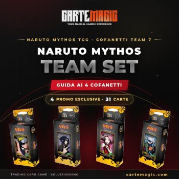 Naruto Mythos Team Set: Guida ai 4 Cofanetti Esclusivi Team 7