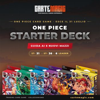 Starter Deck One Piece Card Game: guida ai 6 nuovi mazzi ST-31/36