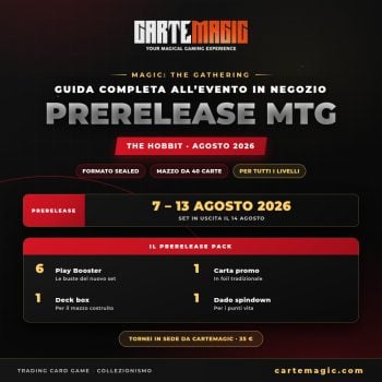 Prerelease MTG: guida completa + 6 eventi The Hobbit da noi