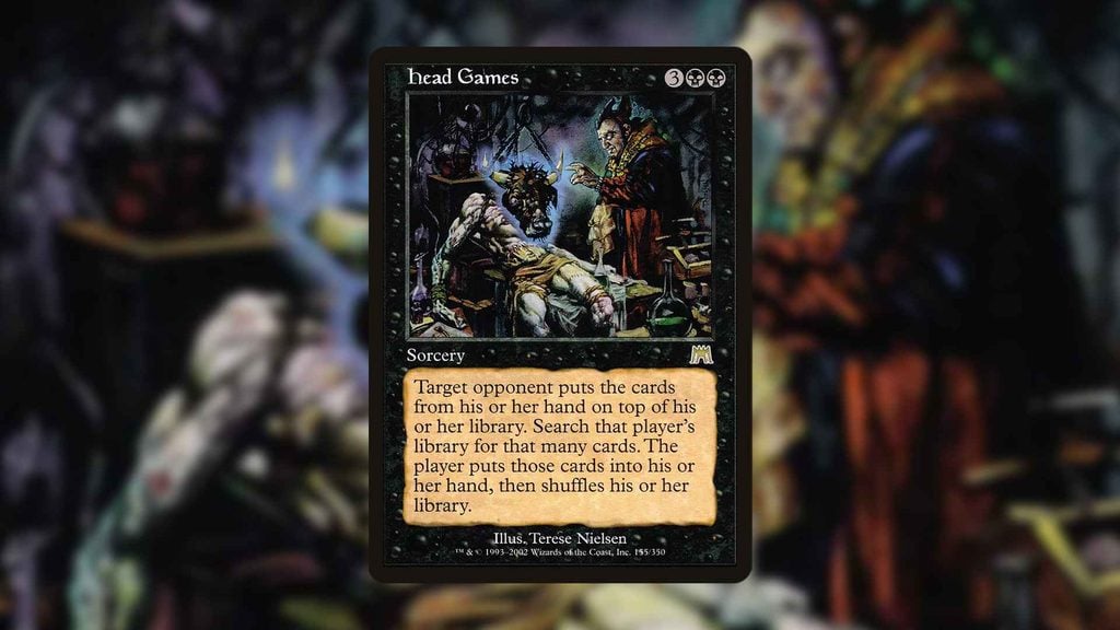 MTG Head Games: La Carta di 24 Anni che Trasforma la Mano dell’Avversario in Terre Base MTG Head Games: La Carta di 24 Anni che Trasforma la Mano dell’Avversario in Terre Base