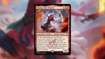 Rionya, Fire Dancer: la leggenda token che genera step di combattimento infiniti