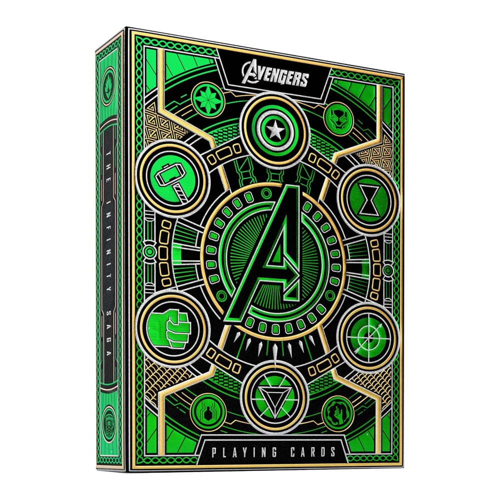 Theory11 Avengers Infinity Saga Green – Mazzo di Carte
