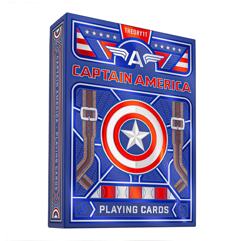 Theory11 Captain America Patriotic – Mazzo di Carte
