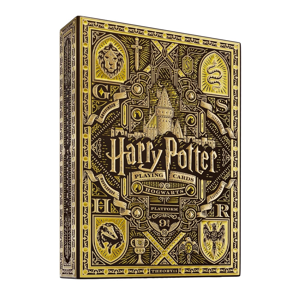 Theory11 Harry Potter Hufflepuff Yellow – Mazzo di Carte