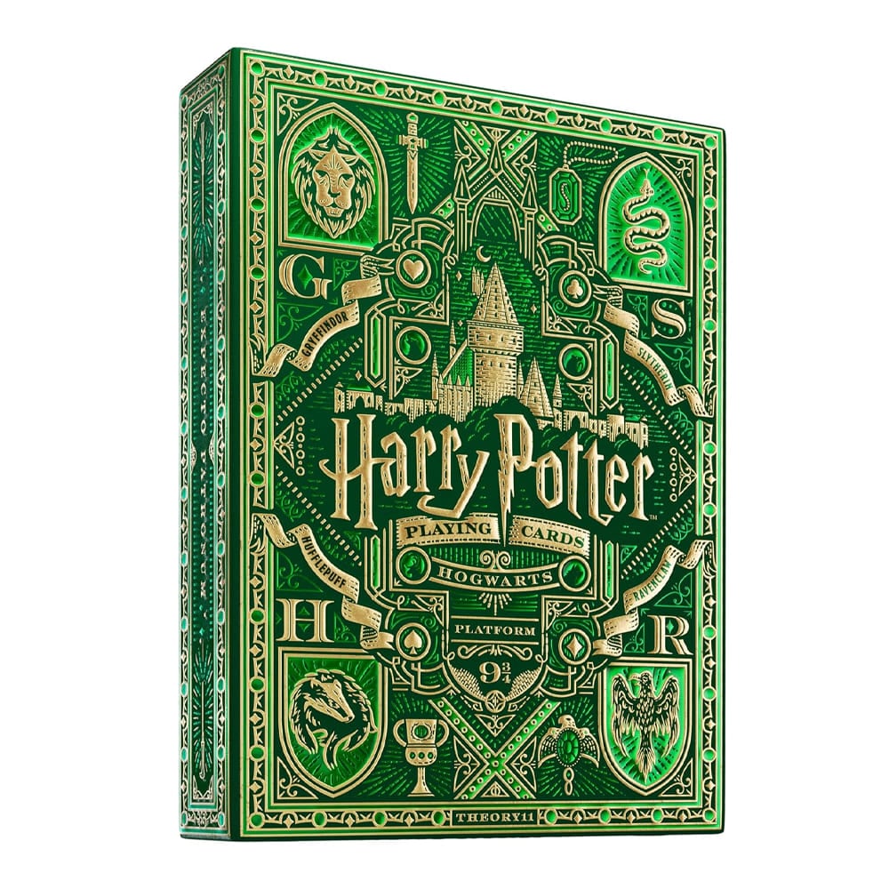 Theory11 Harry Potter Slytherin Green – Mazzo di Carte